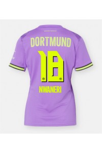 Borussia Dortmund Ethan Nwaneri #18 Fotballdrakt Tredje Klær Dame 2026-27 Korte ermer